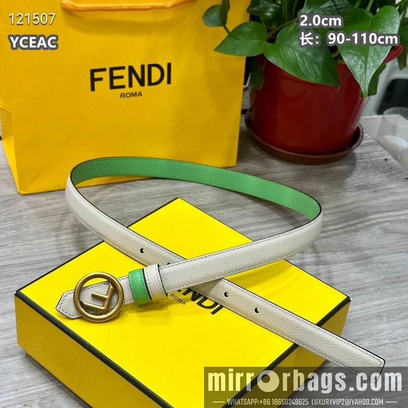 Replica Fendi belt 20mmX90-110cm 8L17