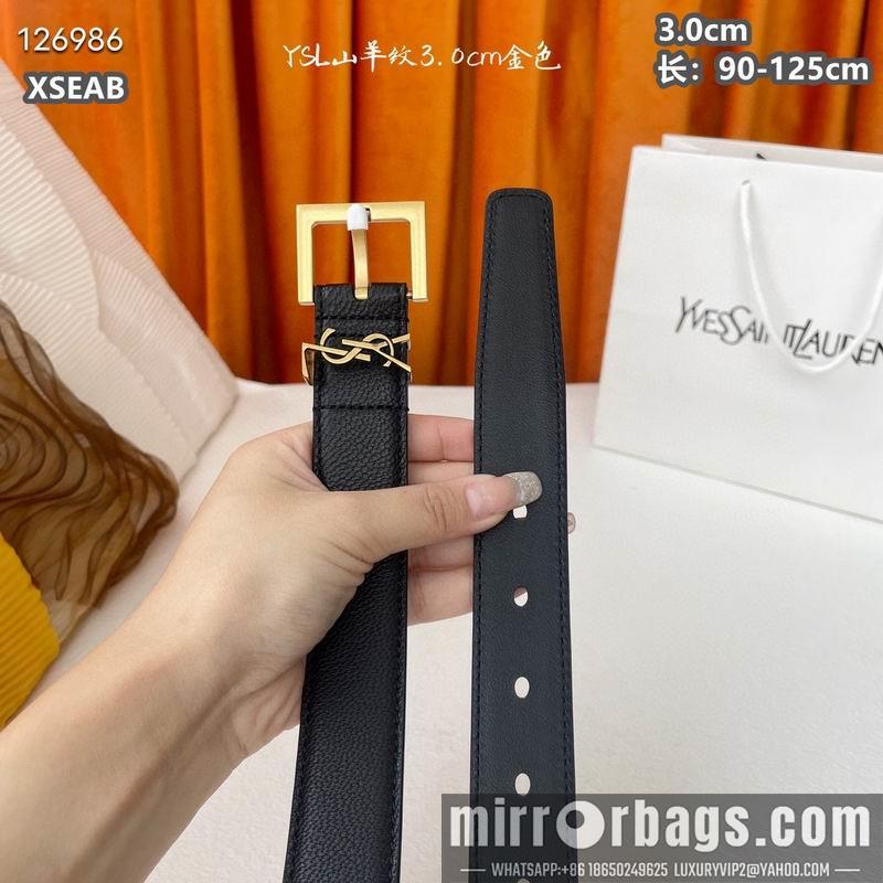 Replica YSL belt 30mmX90-125cm 8L15