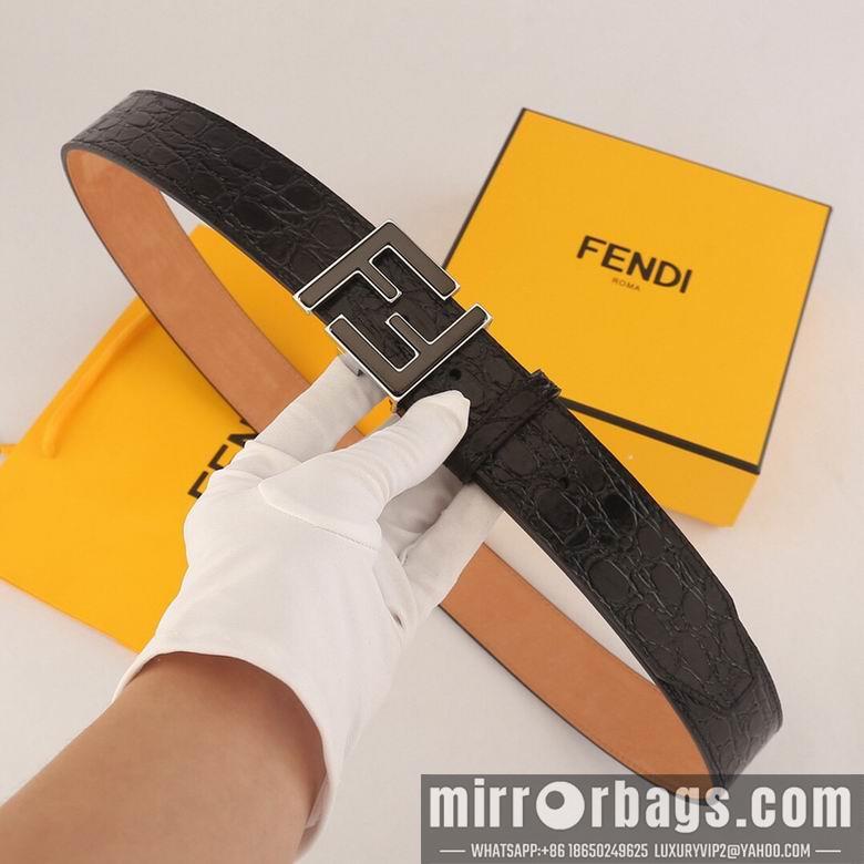 Replica Fendi Belt 38mmX95-125cm 7D35