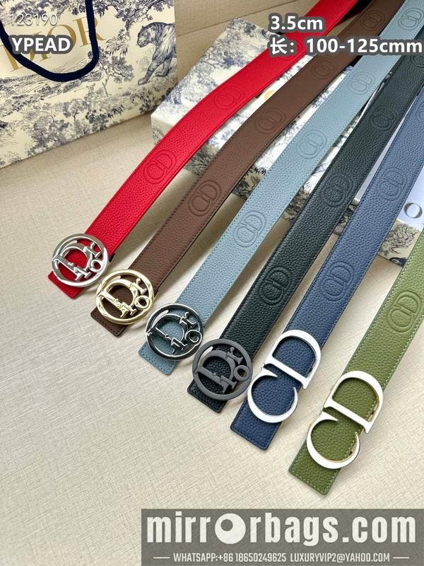 Replica Dior belt 35mmX100-125cm 8L31
