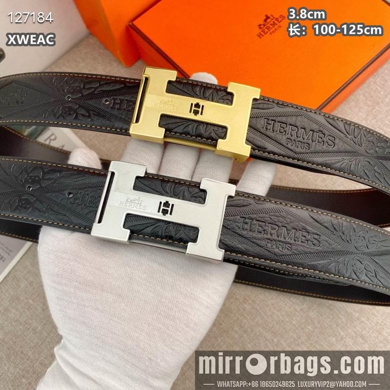 Replica Hermes belt 38mmX100-125cm 8L39