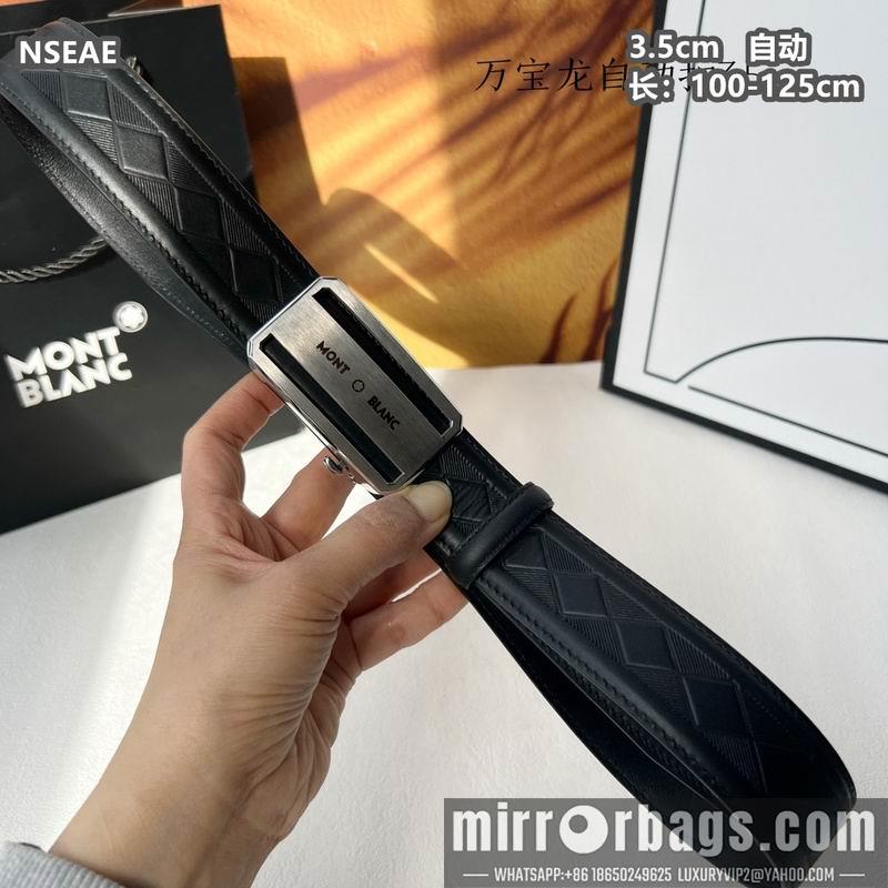 Replica Montlanc belt 35mmX100-125cm 8L70