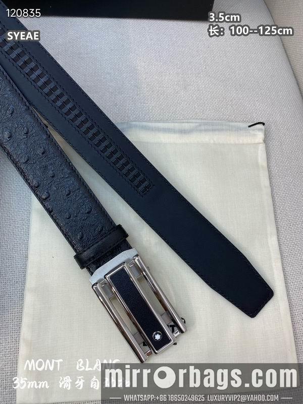 Replica Montblanc belt 自动扣 35mmX100-125cm 8L072015