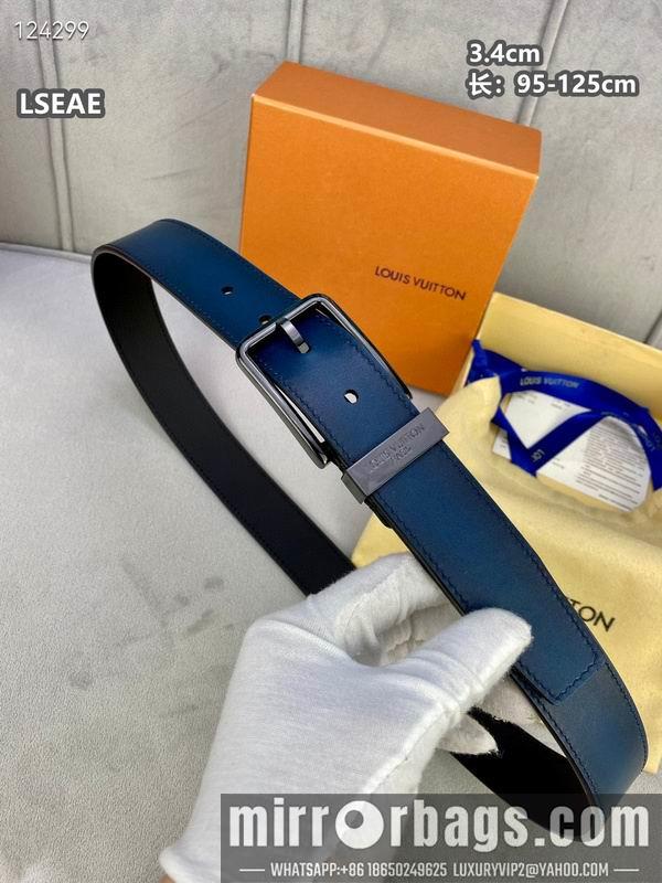 Replica LV belt 34mmX95-125cm 8L26