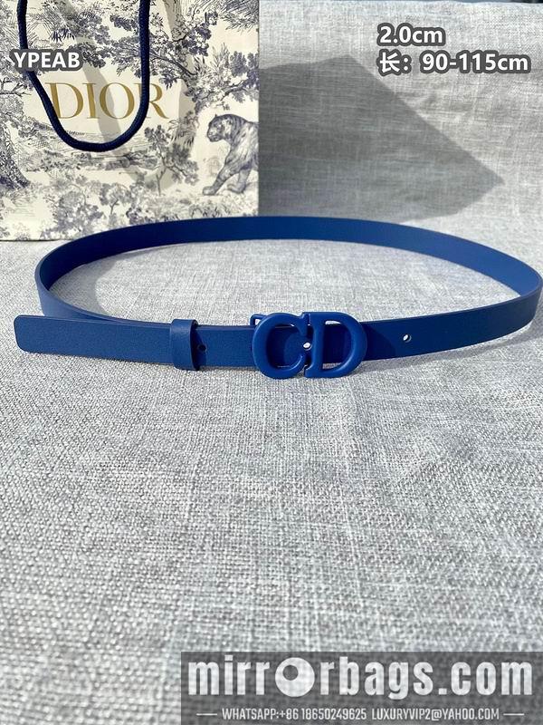 Replica Dior belt 20mmX90-115cm 8L23