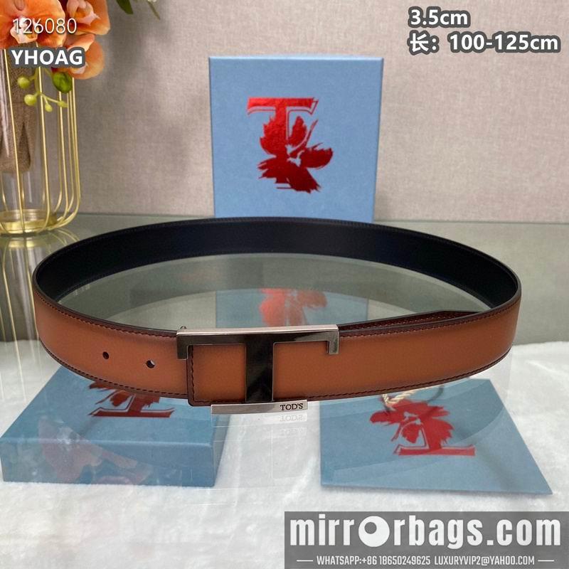 Replica Tod's belt 35mmX100-125cm 8L06
