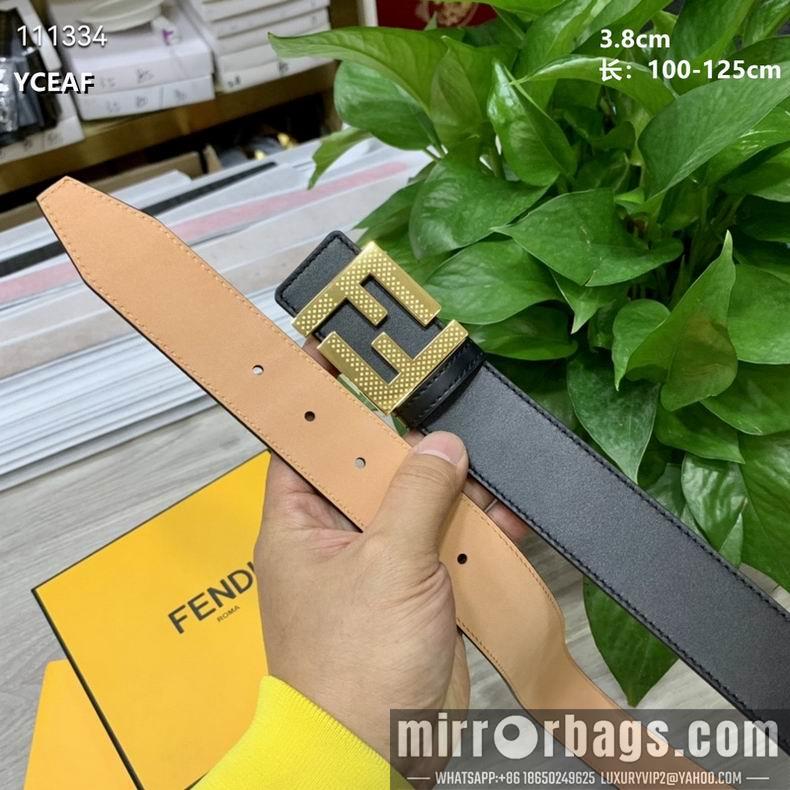 Replica Fendi Belt 38mmX100-125CM 8L10