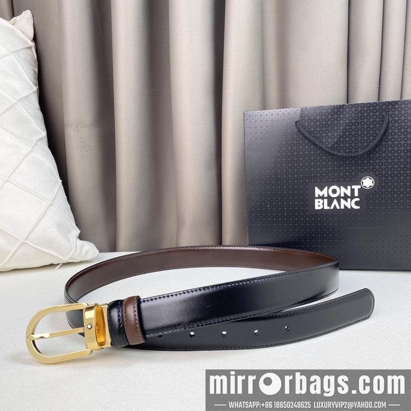 Replica Montblanc belt 35mmX95-125cm 7D05