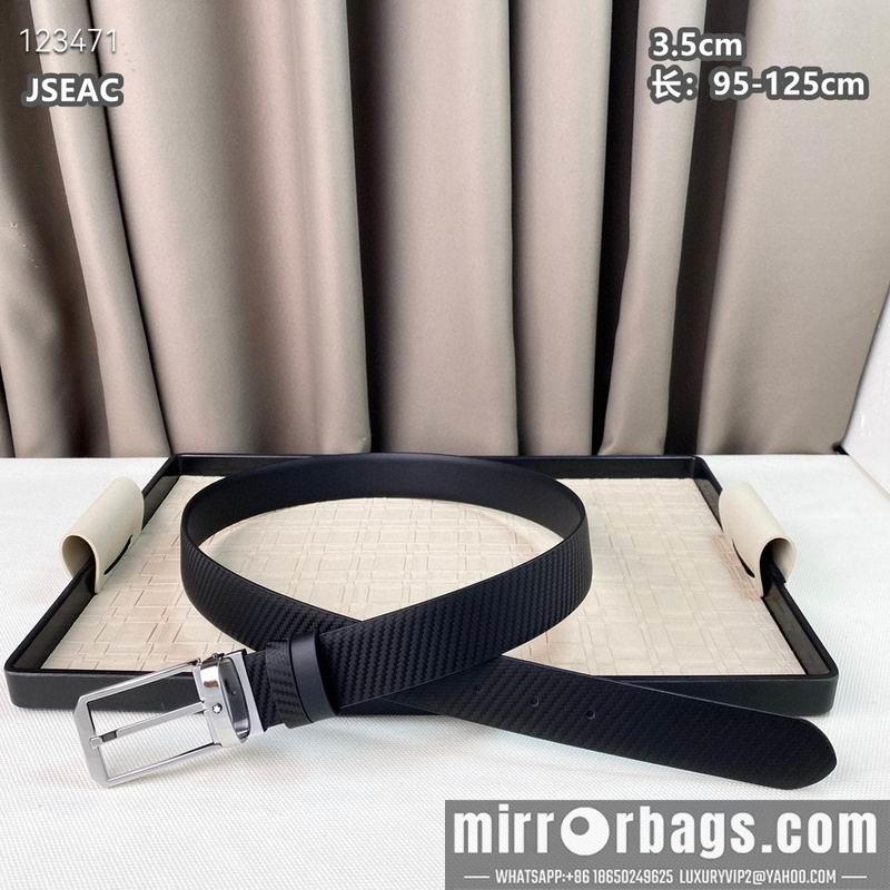 Replica Montblanc belt 35mmX95-125cm 8L07