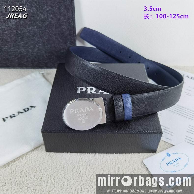 Replica Prada belt 35mmX100-125cm 8L08