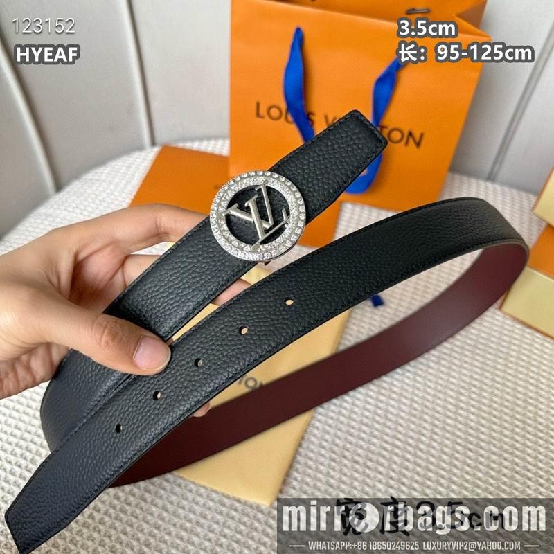 Replica LV belt 35mmX95-125cm 8L16