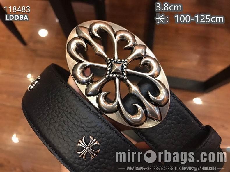 Replica Chrome Hearts belt 38mmX100-125cm 8L02