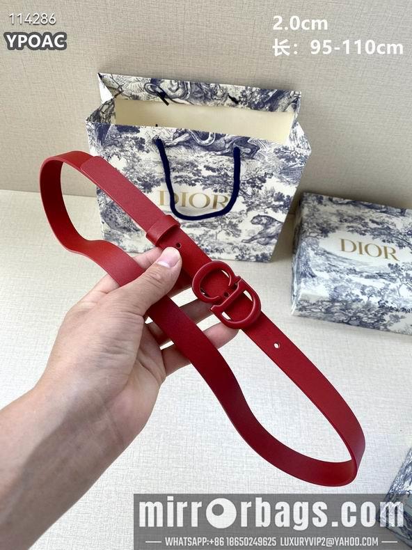 Replica Dior Belt 20mmX95-110cm 8L17