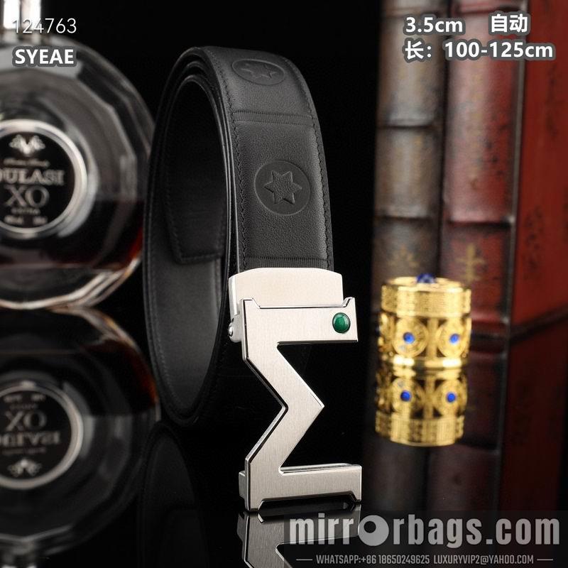 Replica Montlanc belt 35mmX100-125cm 8L41