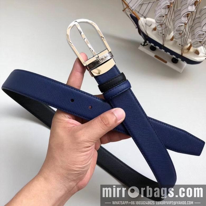 Replica Montblanc Belt 34mmX95-125CM 7D22