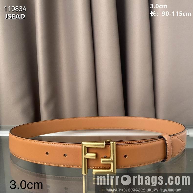 Replica Fendi Belt 30mmX90-115cm 8L01
