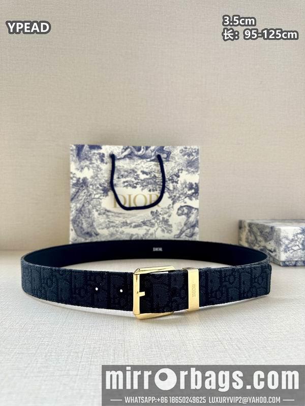 Replica Dior belt 35mmX95-125cm 8L38