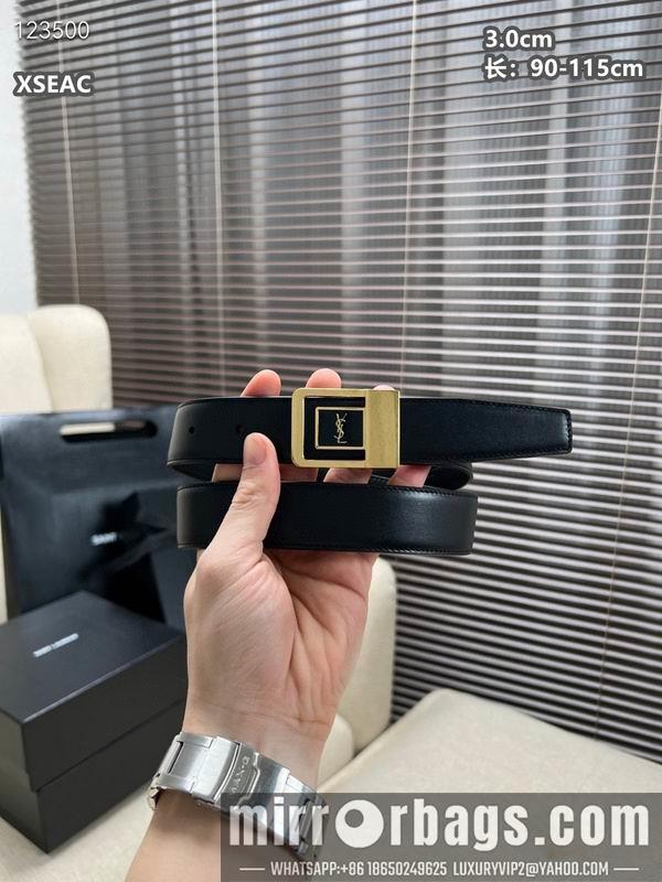 Replica YSL belt 30mm 90-115cm 8L07