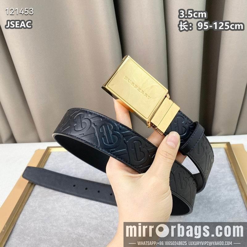 Replica Burberry belt 35mmX95-125cm 8L67