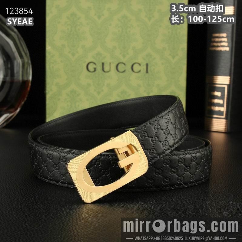 Replica Gucci belt 35mmX100-125cm 8L39