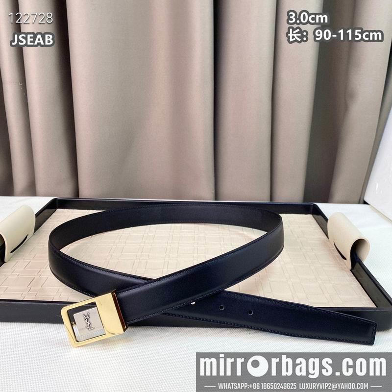 Replica YSL belt 30mm 90-115cm 8L06