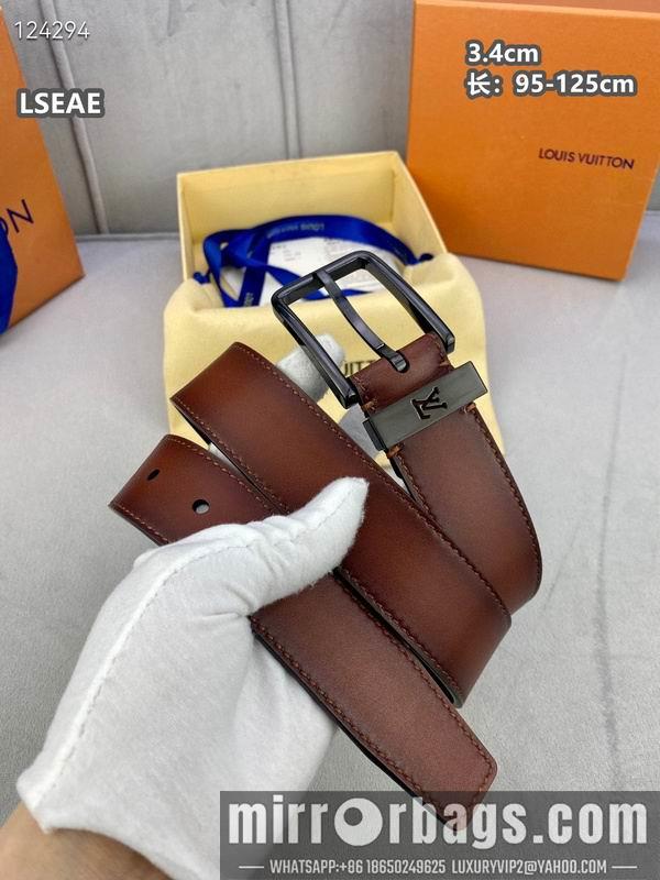 Replica LV belt 34mmX95-125cm 8L27