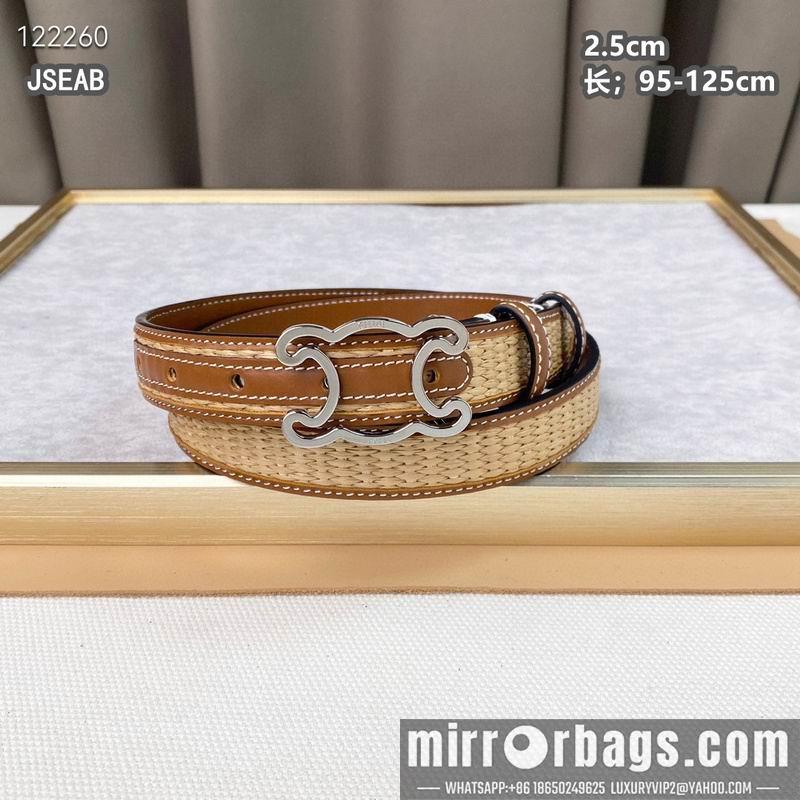Replica Celine belt 25mmX95-125cm 8L24
