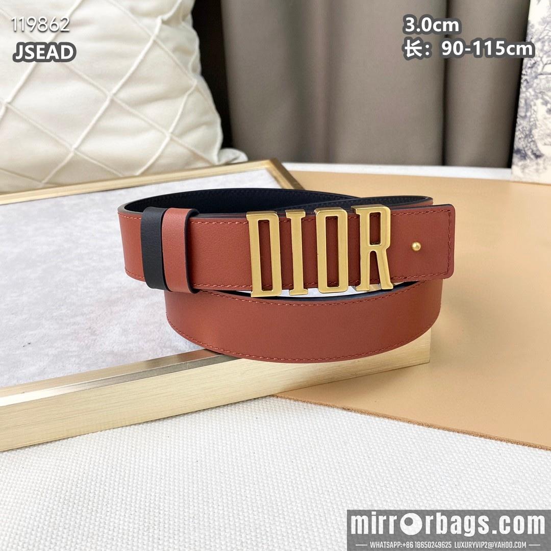 Replica Dior belt 30mmX90-115cm 8L072002