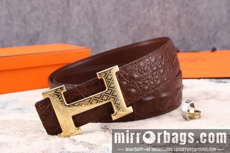 Replica Hermes Belt 38mmX95-125cm 7D69