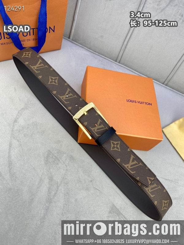 Replica LV belt 34mmX95-125cm 8L24