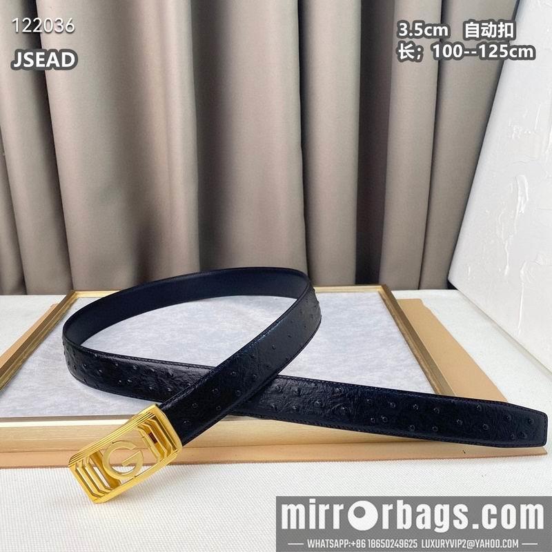 Replica Gucci belt 35mmX100-125cm 8L14