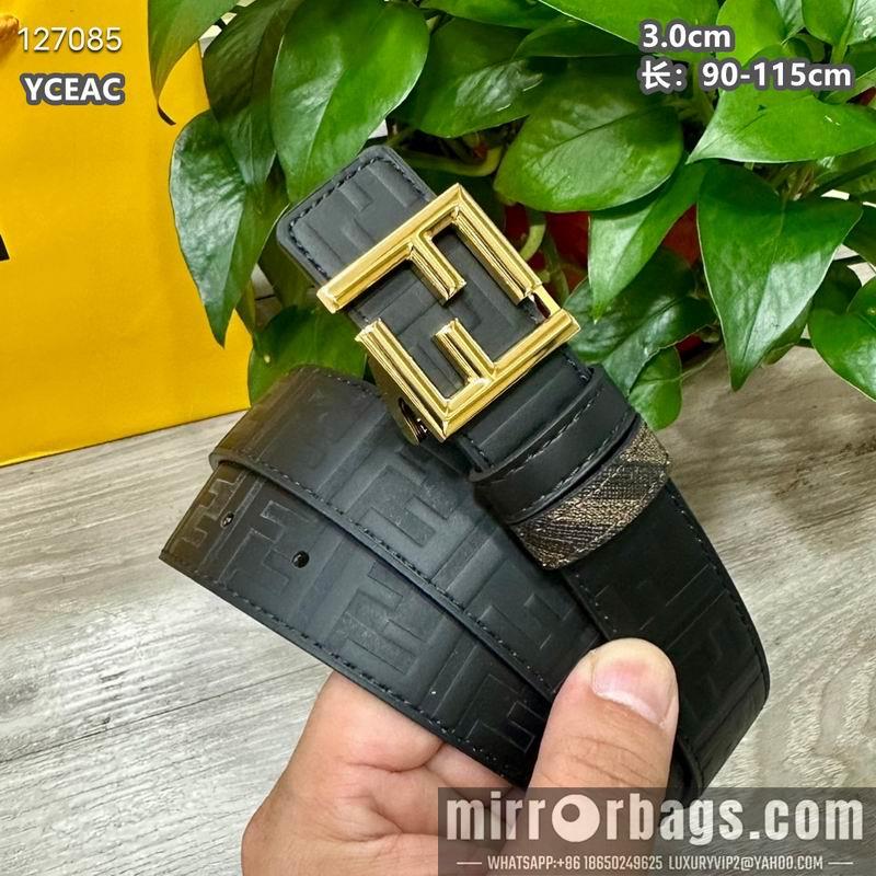 Replica Fendi belt 30mmX90-115cm 8L24