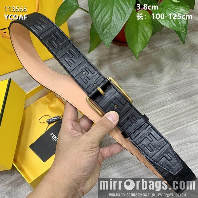 Replica Fendi Belt 38mmX100-125CM 8L23