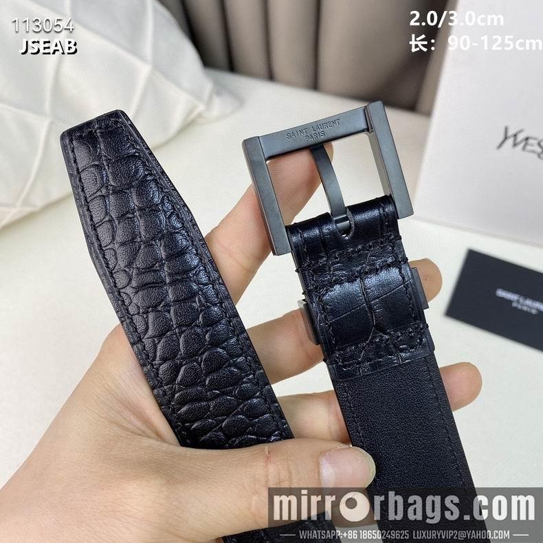 Replica YSL belt 20 30mmX90-125cm 8L02