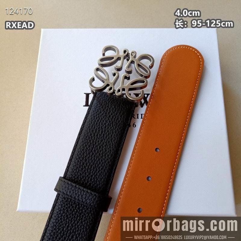 Replica Loewe belt 40mmX95-125cm 8L02