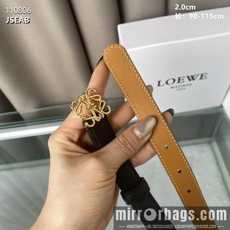 Replica Loewe Belt 20mmX90-110cm 8L01