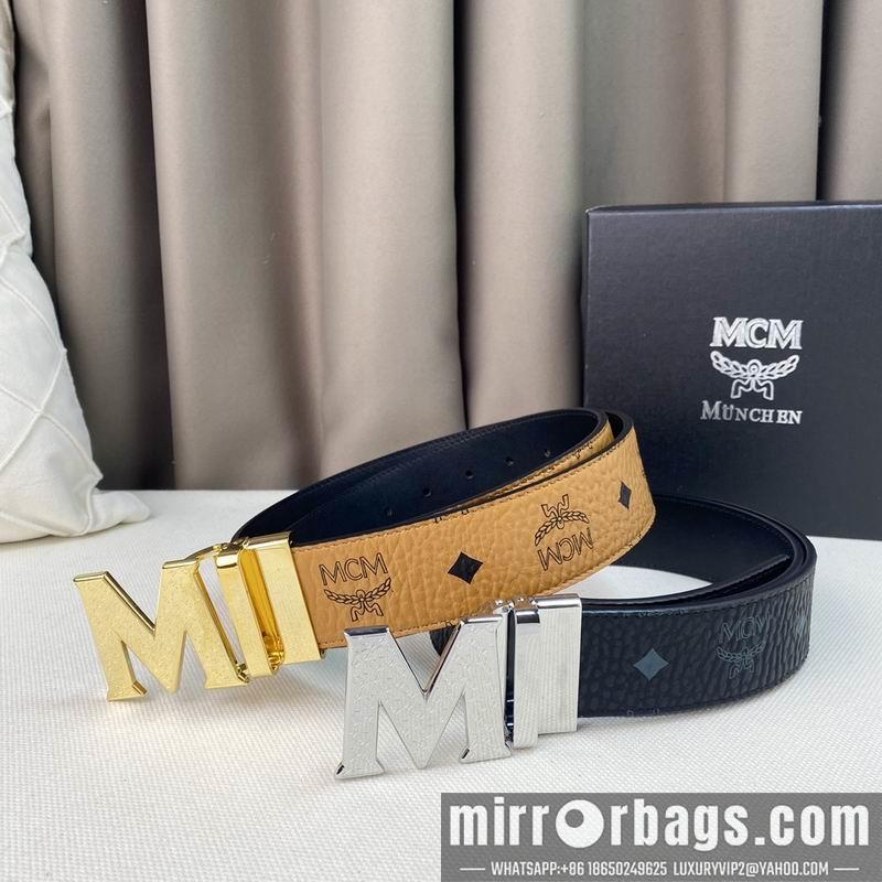Replica MCM belt 38mmX95-125cm 7D07