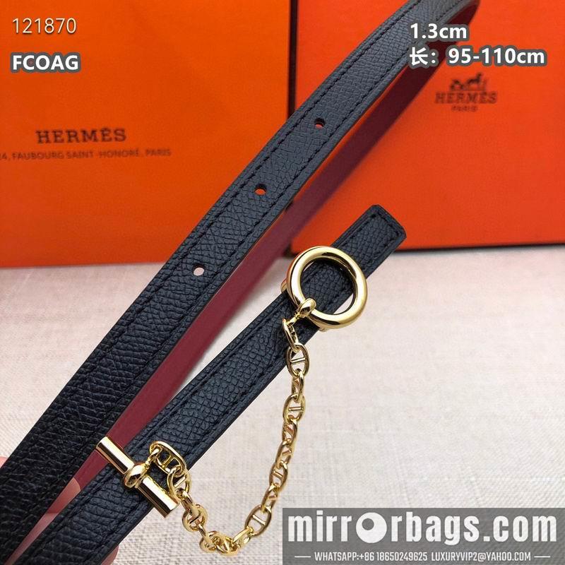 Replica Hermes belt 13mmX95-110cm 8L10
