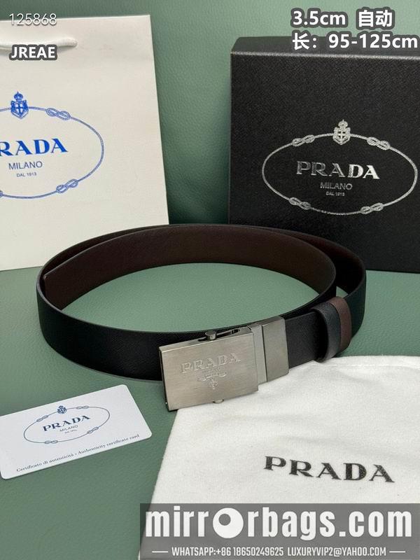 Replica Prada belt 35mmX95-125cm 8L49