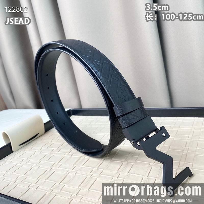 Replica Montblanc belt 35mmX100-125cm 8L25