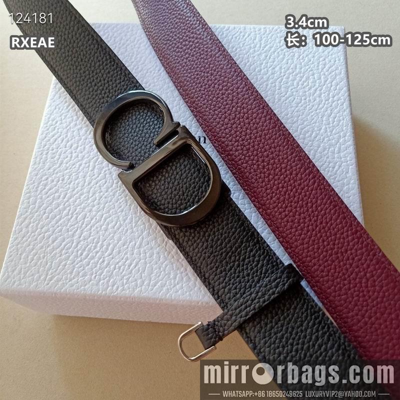 Replica Dior belt 34mmX100-125cm 8L04