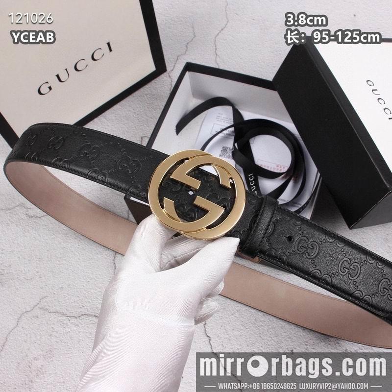 Replica Gucci belt 38mmX95-125cm 8L14
