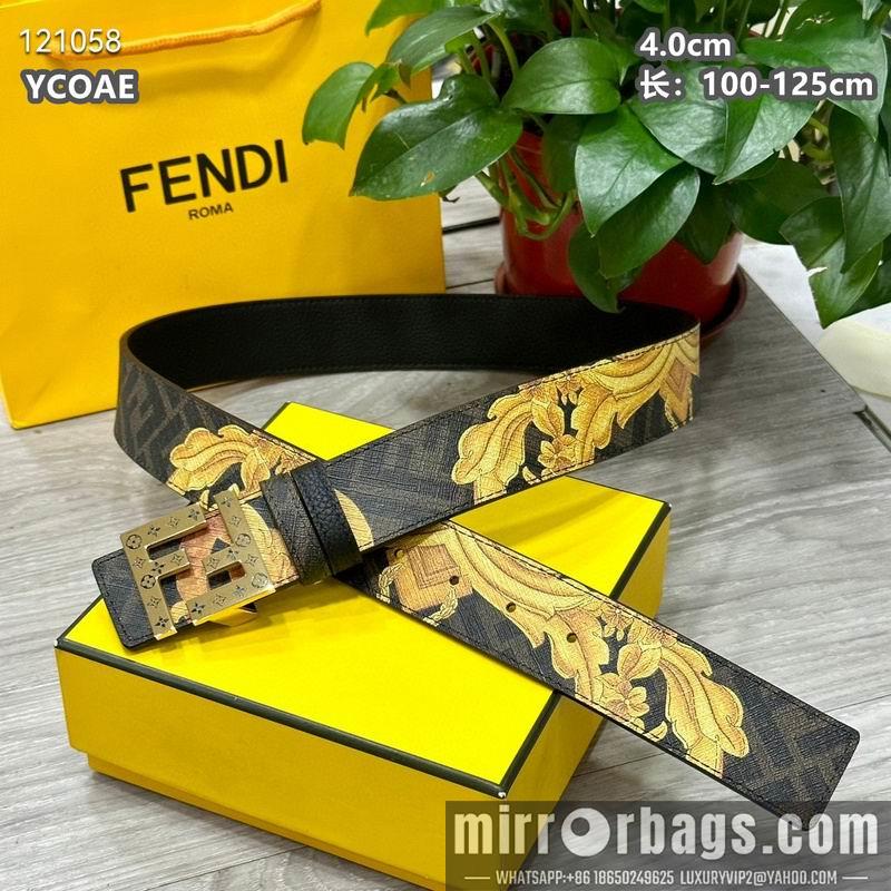 Replica Fendi belt 40mmX100-125cm  8L114