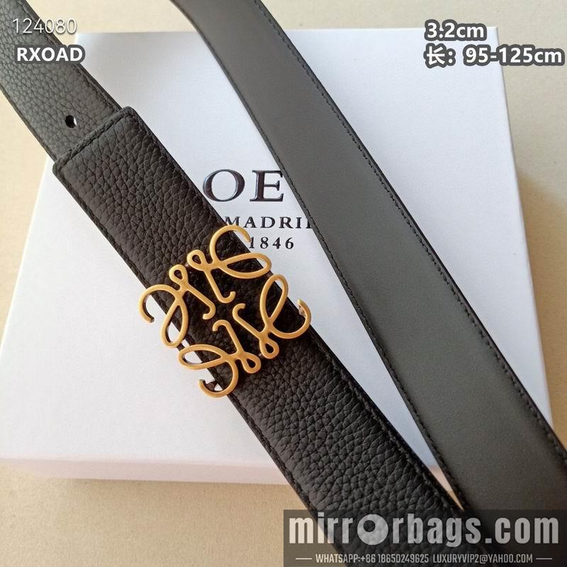 Replica Loewe belt 32mmX95-125cm 8L03
