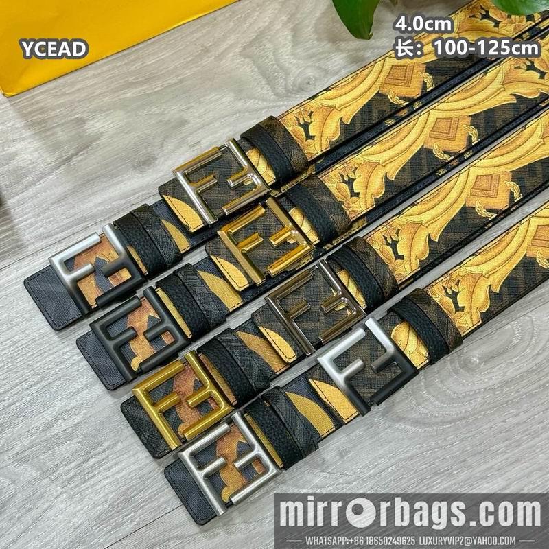 Replica Fendi belt 40mmX100-125cm 8L147