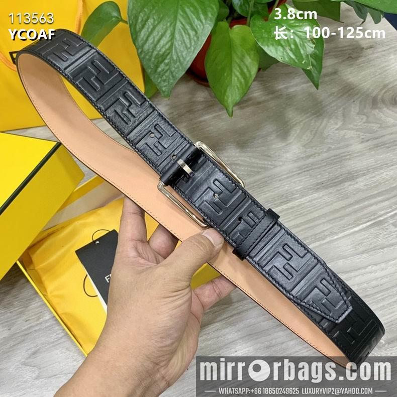Replica Fendi Belt 38mmX100-125CM 8L23