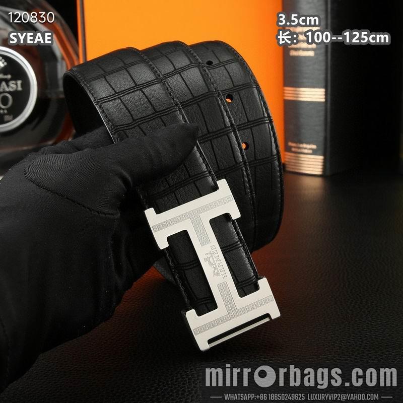 Replica Hermes belt 35mmX100-125cm 8L072001