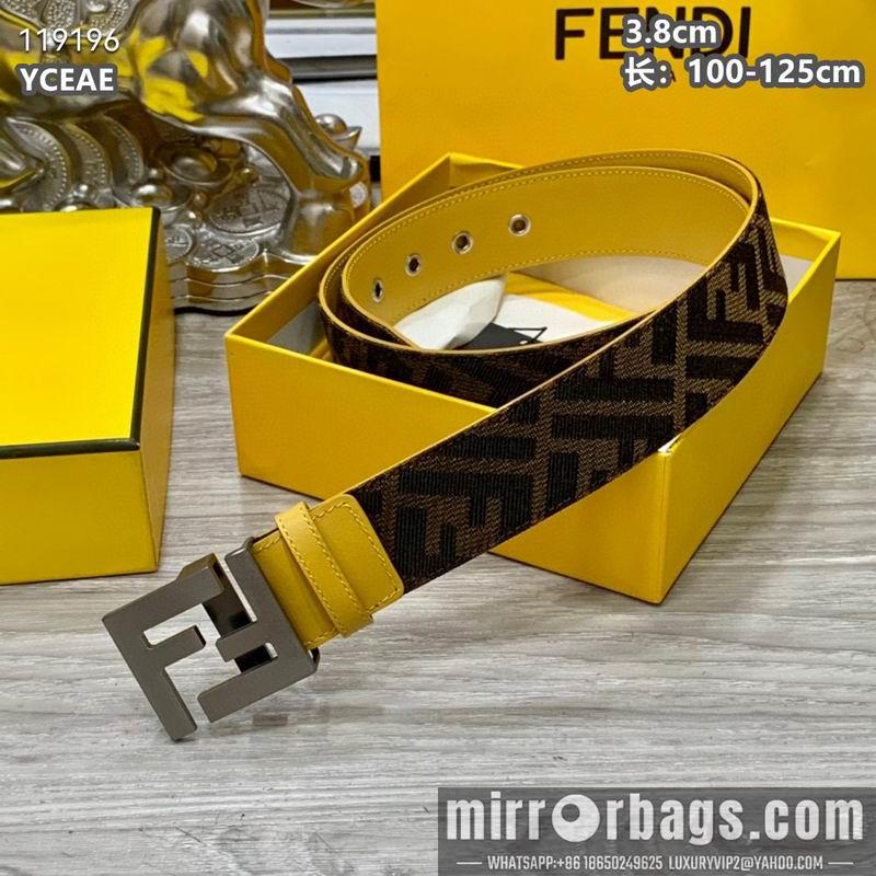 Replica Fendi belt 38mmX100-125cm 8L08