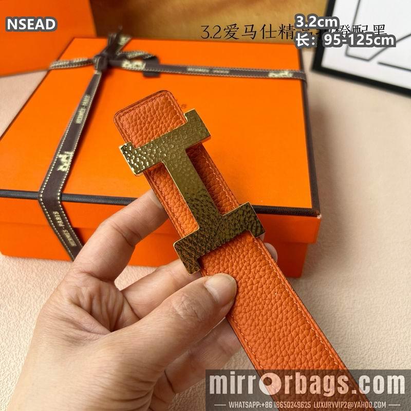 Replica Hermes belt 32mmX95-125cm 8L35