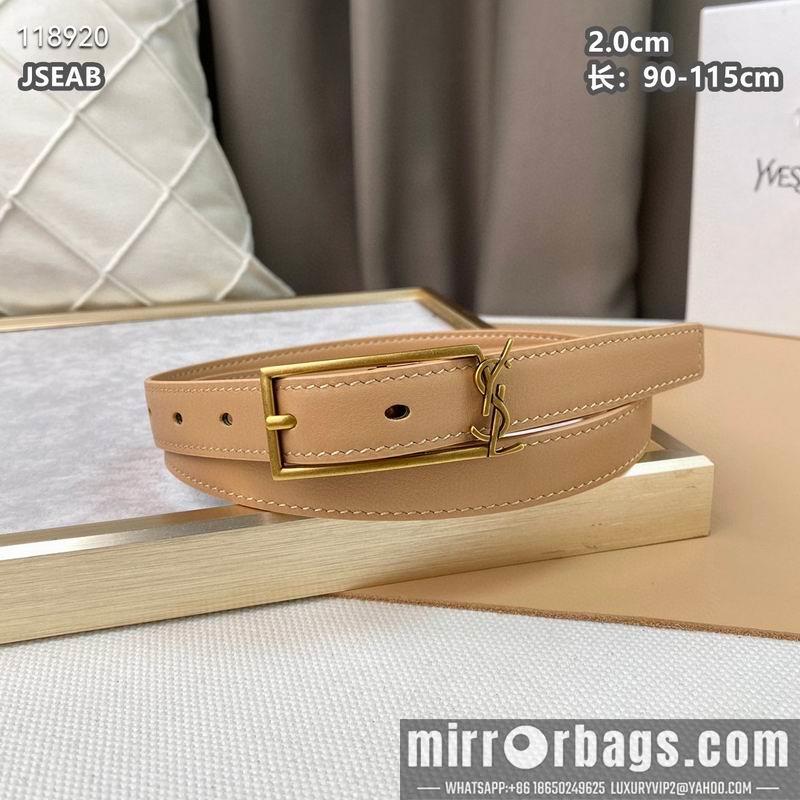 Replica YSL belt 20mmX90-115cm 8L040801